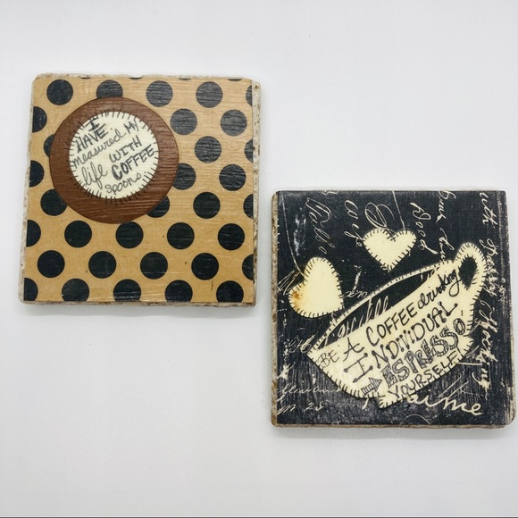Handmade | Coffee Themed Coasters ☕️ - Picture 4 of 6